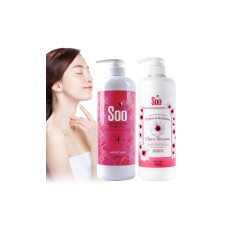 청정미인 퍼퓸 바디로션 1000ml 1+1  총 2000ml